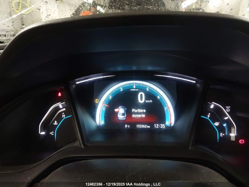 2018 Honda Civic Lx VIN: 2HGFC2E51JH015736 Lot: 12482356