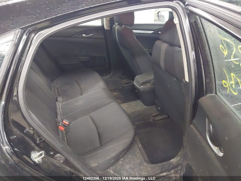 2018 Honda Civic Lx VIN: 2HGFC2E51JH015736 Lot: 12482356