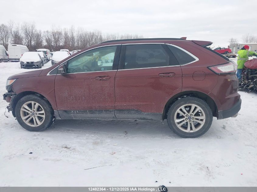 2015 Ford Edge Sel VIN: 2FMTK3J90FBB17778 Lot: 12482364