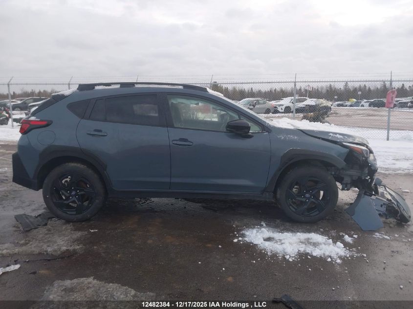2025 Subaru Crosstrek Onyx VIN: JF2GUHFC0S8233059 Lot: 12482384