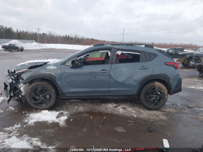 2025 Subaru Crosstrek Onyx VIN: JF2GUHFC0S8233059 Lot: 12482384