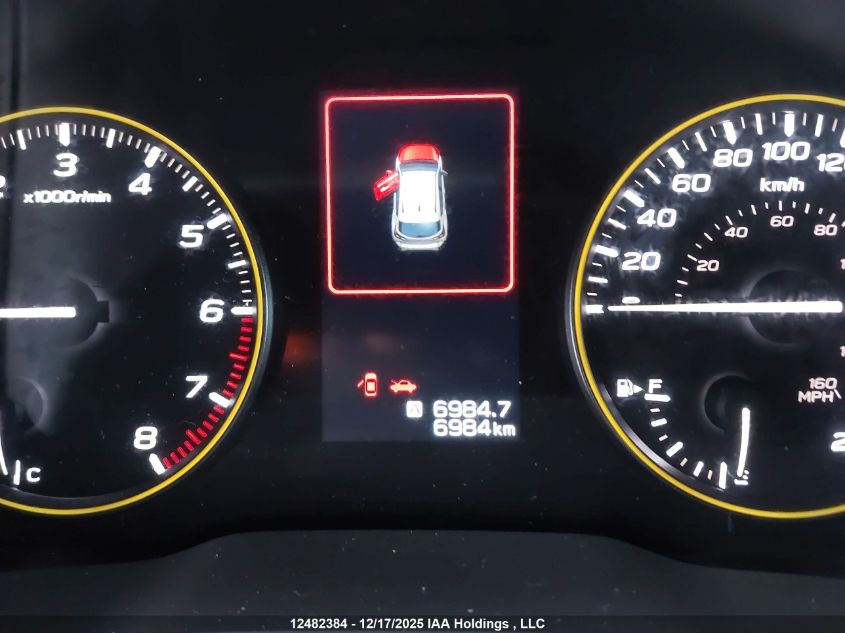 2025 Subaru Crosstrek Onyx VIN: JF2GUHFC0S8233059 Lot: 12482384