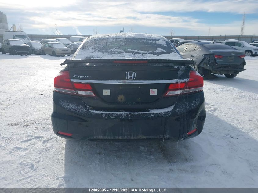 2013 Honda Civic Lx VIN: 2HGFB2F40DH045212 Lot: 12482395