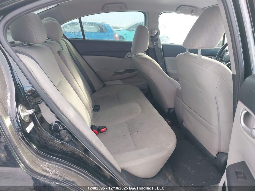 2013 Honda Civic Lx VIN: 2HGFB2F40DH045212 Lot: 12482395