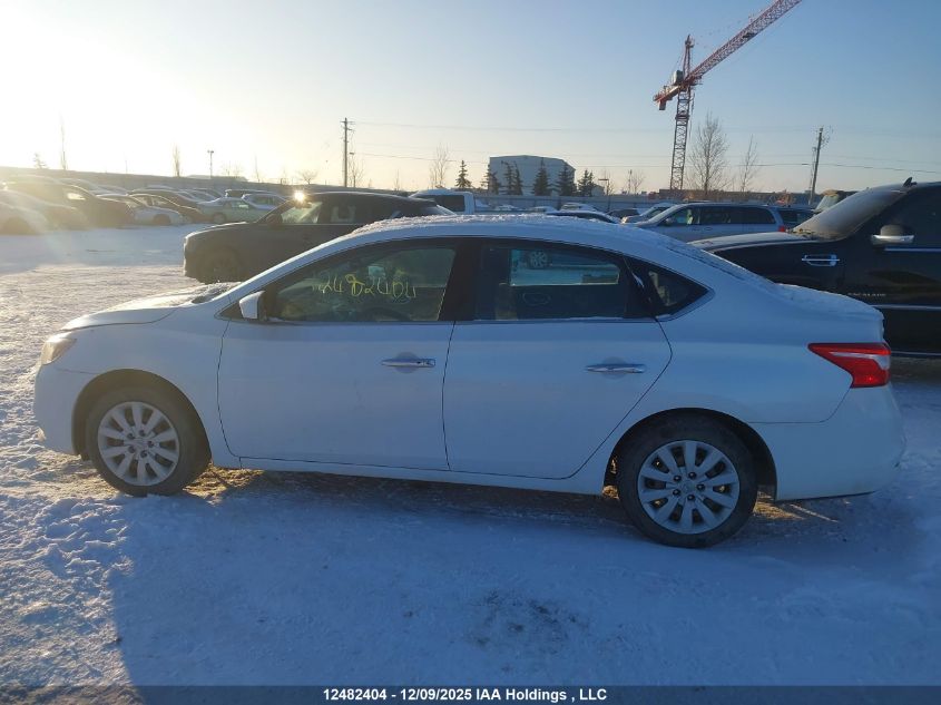 2018 Nissan Sentra 1.8 S/1.8 Sv/1.8 Sv Midnight Edition VIN: 3N1AB7AP0JY215309 Lot: 12482404