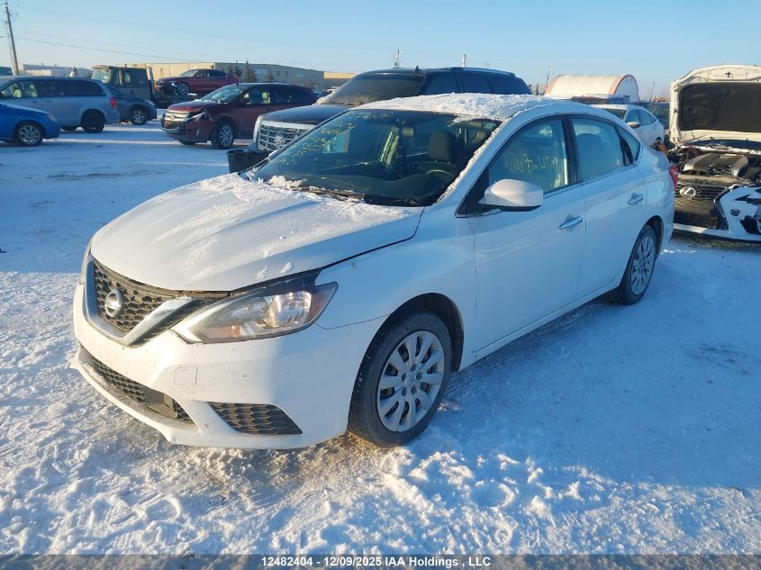 2018 Nissan Sentra 1.8 S/1.8 Sv/1.8 Sv Midnight Edition VIN: 3N1AB7AP0JY215309 Lot: 12482404