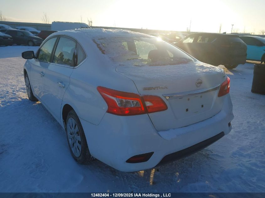 2018 Nissan Sentra 1.8 S/1.8 Sv/1.8 Sv Midnight Edition VIN: 3N1AB7AP0JY215309 Lot: 12482404