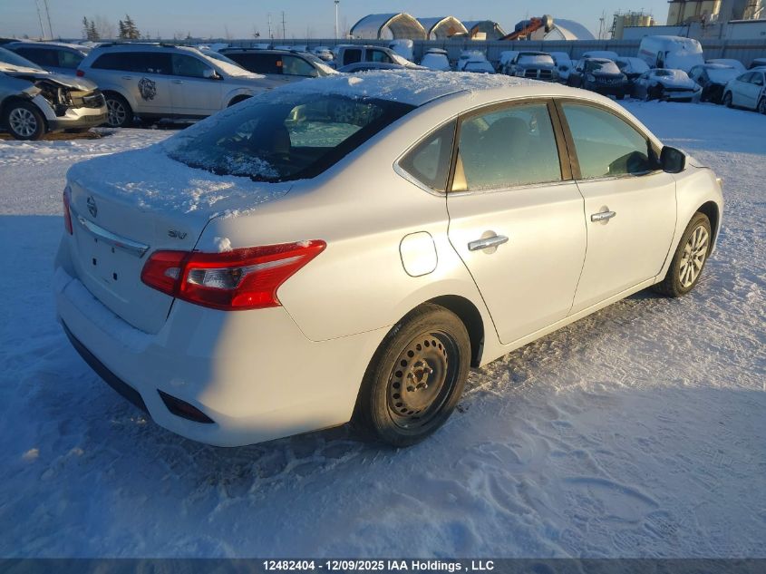 2018 Nissan Sentra 1.8 S/1.8 Sv/1.8 Sv Midnight Edition VIN: 3N1AB7AP0JY215309 Lot: 12482404