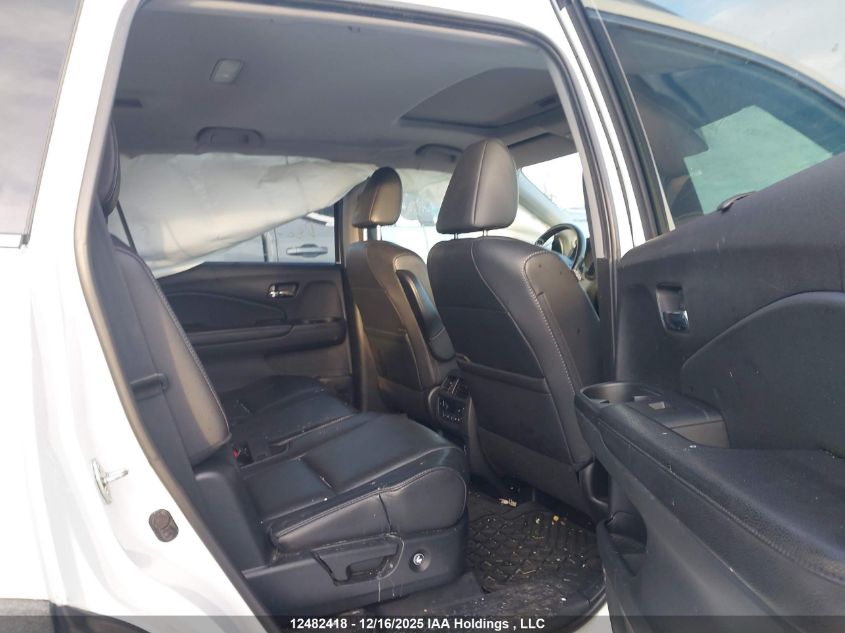 2019 Honda Pilot Ex-L Navi VIN: 5FNYF6H7XKB505568 Lot: 12482418