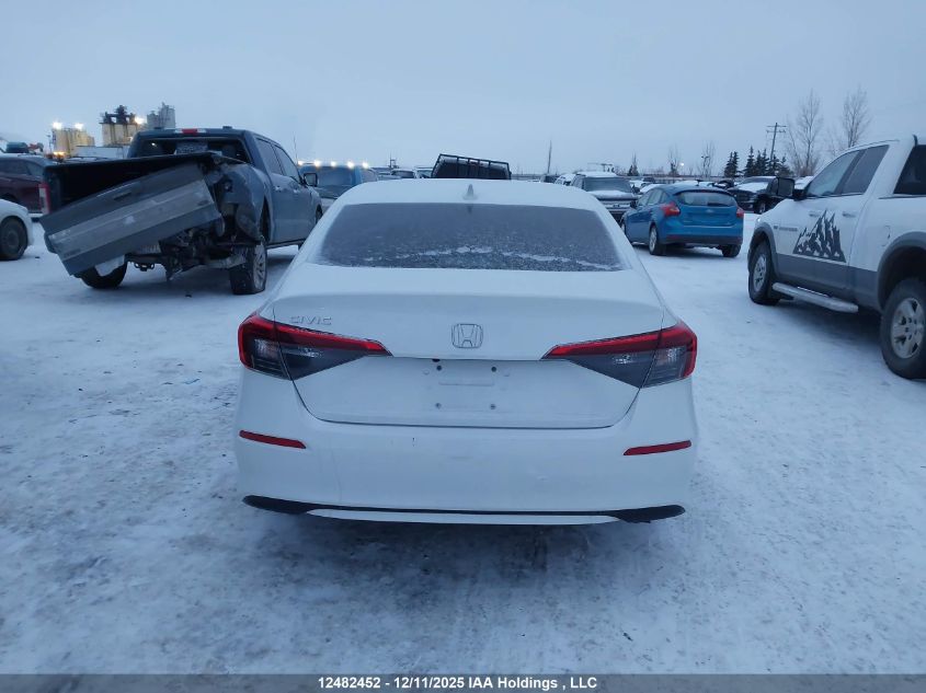 2022 Honda Civic VIN: 2HGFE2F3XNH118554 Lot: 12482452