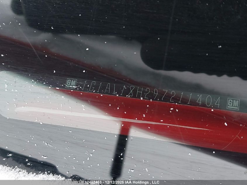 2009 Chevrolet Cobalt Lt VIN: 1G1AL18H297211404 Lot: 12482463