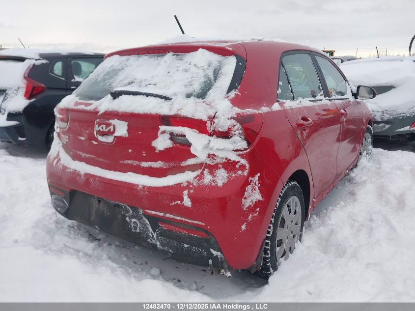 2022 Kia Rio Lx Premium/Lx+ VIN: 3KPA25AD3NE473452 Lot: 12482470