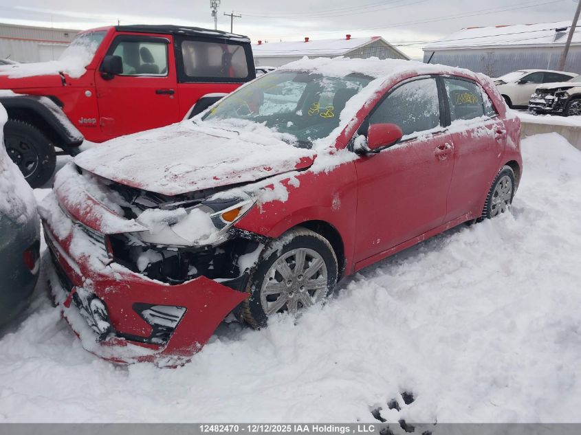 2022 Kia Rio Lx Premium/Lx+ VIN: 3KPA25AD3NE473452 Lot: 12482470