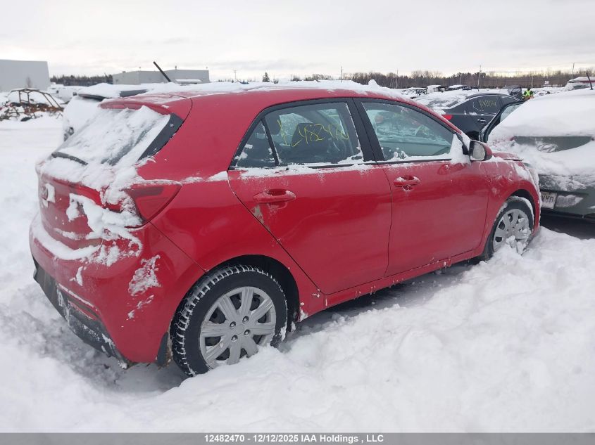 2022 Kia Rio Lx Premium/Lx+ VIN: 3KPA25AD3NE473452 Lot: 12482470