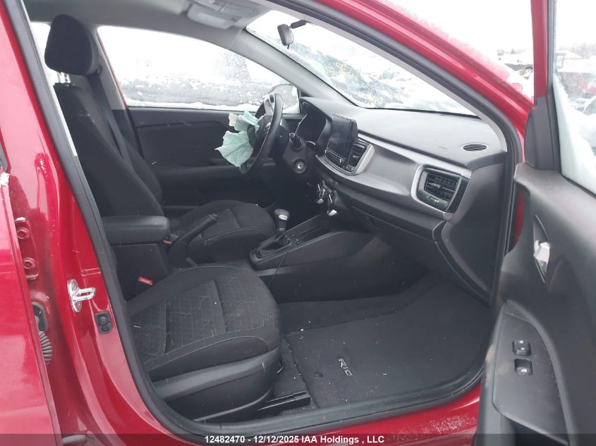 2022 Kia Rio Lx Premium/Lx+ VIN: 3KPA25AD3NE473452 Lot: 12482470