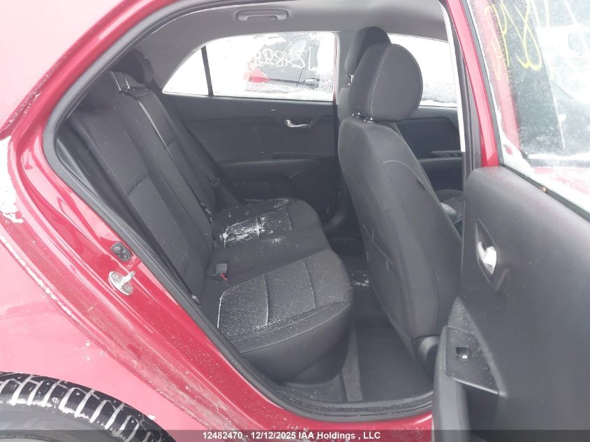 2022 Kia Rio Lx Premium/Lx+ VIN: 3KPA25AD3NE473452 Lot: 12482470