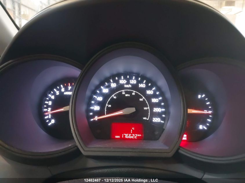 2013 Kia Rio Lx VIN: KNADM4A3XD6098895 Lot: 12482487