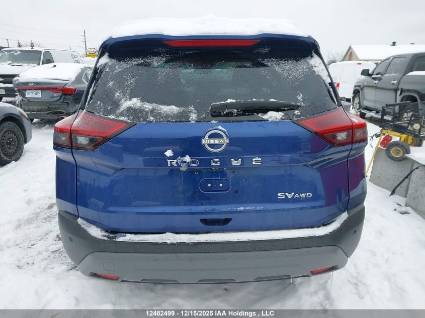 2023 Nissan Rogue VIN: JN8BT3BBXPW205806 Lot: 12482499