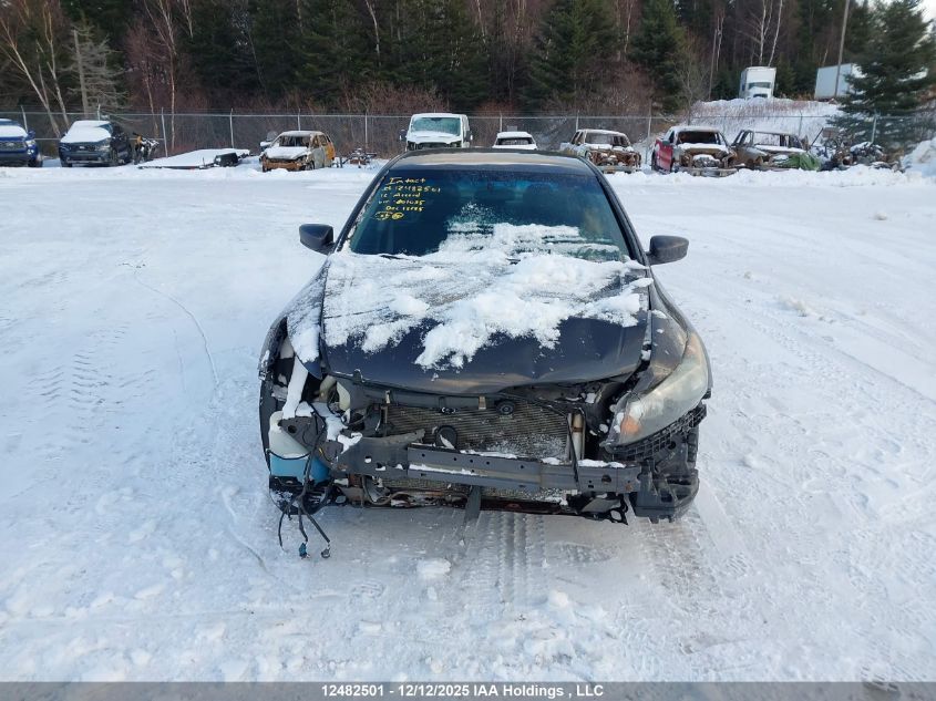 2012 Honda Accord Se VIN: 1HGCP2F61CA801035 Lot: 12482501