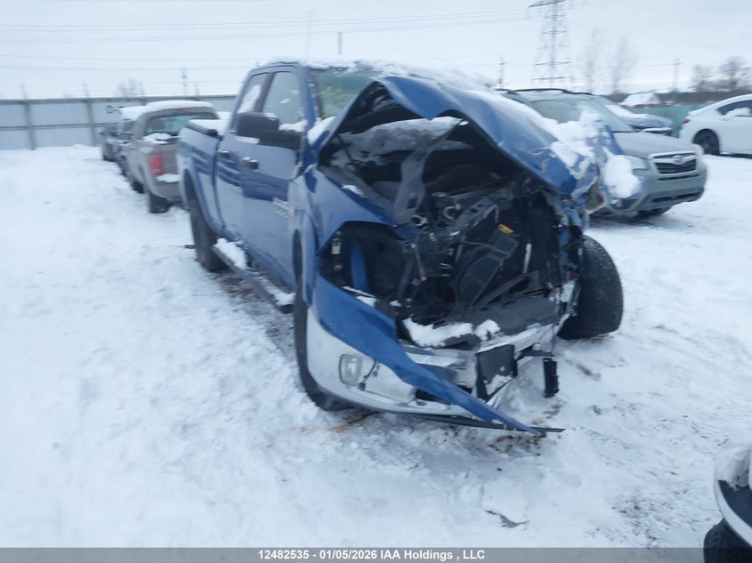 1C6RR7GT0HS670760 2017 Ram 1500 Slt auction photo 1