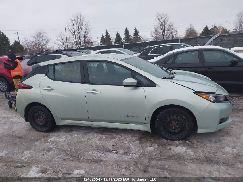 2018 Nissan Leaf S/Sl/Sv VIN: 1N4AZ1CP2JC310648 Lot: 12482554