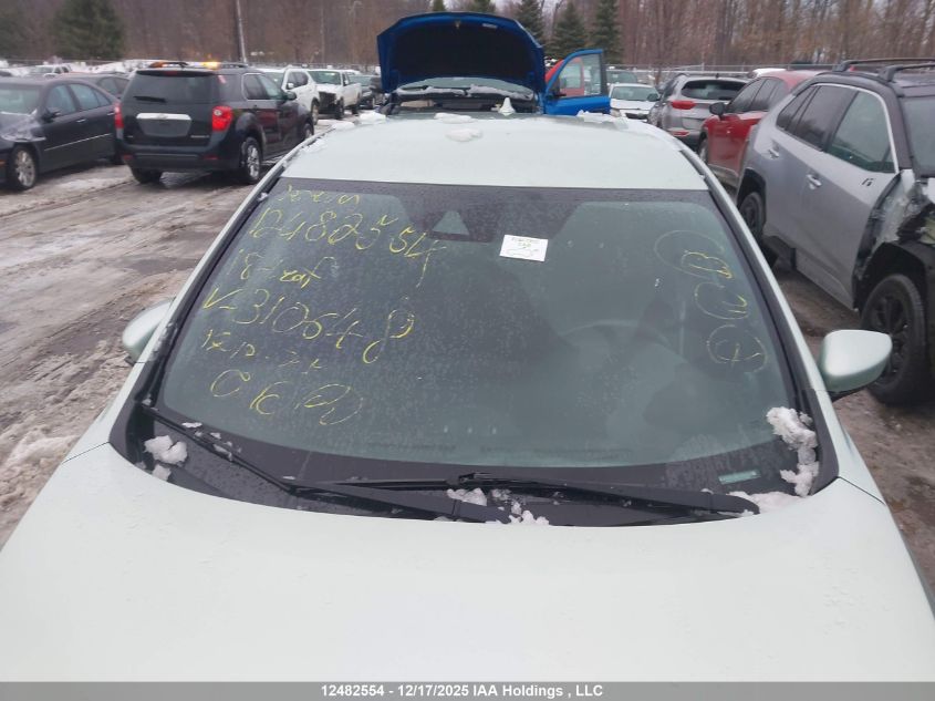 2018 Nissan Leaf S/Sl/Sv VIN: 1N4AZ1CP2JC310648 Lot: 12482554