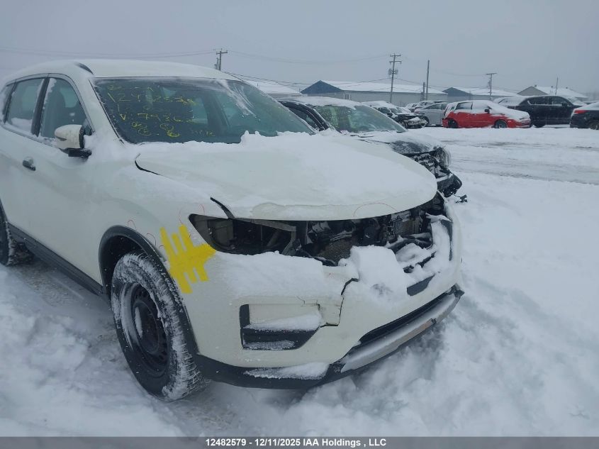 2018 Nissan Rogue Midnight Edition/S/Sl/Sl W/Propilot Assist/Sv VIN: 5N1AT2MV2JC793620 Lot: 12482579