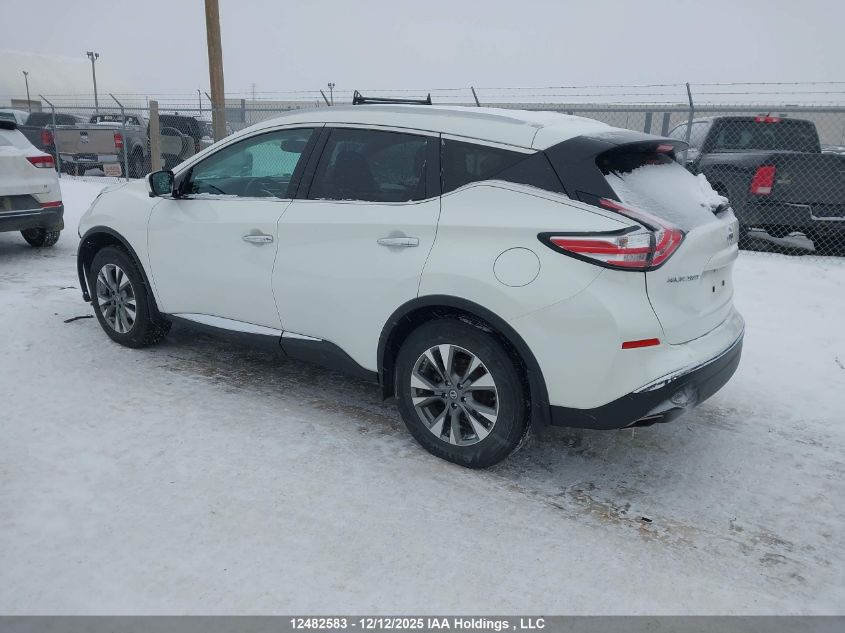 2015 Nissan Murano Platinum/Sl/Sv VIN: 5N1AZ2MH9FN284774 Lot: 12482583