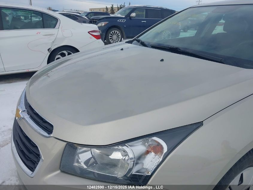 2015 Chevrolet Cruze 1Lt VIN: 1G1PC5SB6F7151452 Lot: 12482590