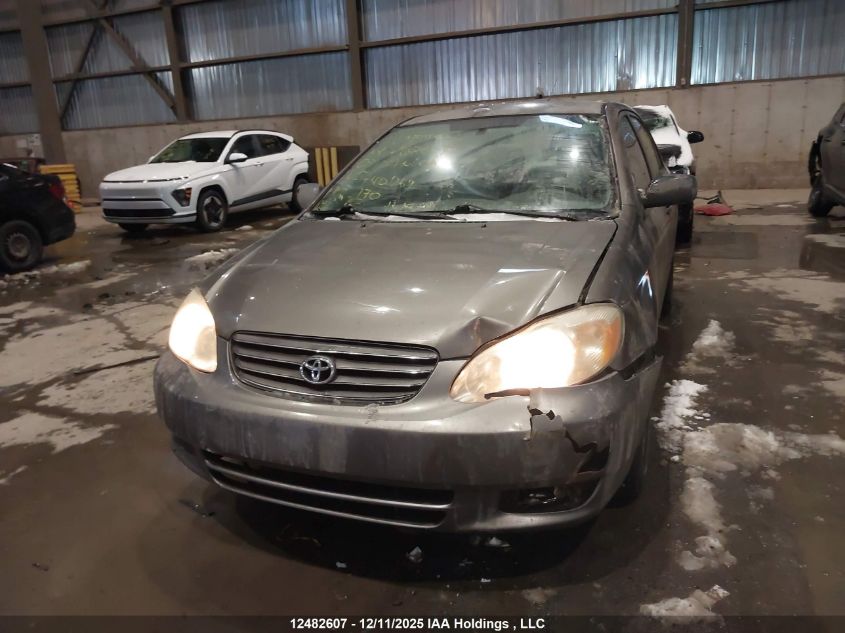 2003 Toyota Corolla Ce/Le/Sport VIN: 2T1BR32E43C740069 Lot: 12482607