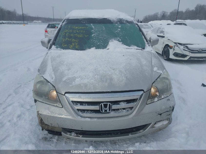 2007 Honda Odyssey Ex VIN: 5FNRL38457B509682 Lot: 12482644