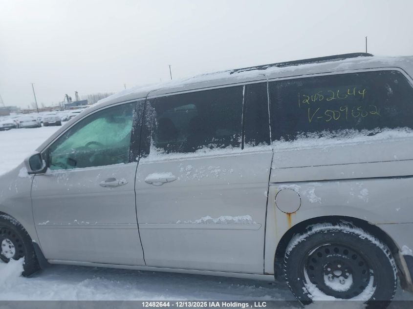 2007 Honda Odyssey Ex VIN: 5FNRL38457B509682 Lot: 12482644