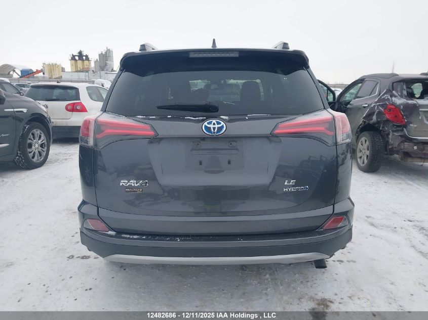 2017 Toyota Rav4 Hybrid Le+ VIN: JTMRJREV2HD073095 Lot: 12482686
