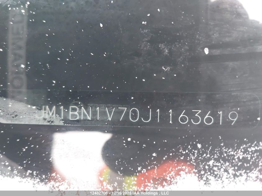 2018 Mazda Mazda3 50Th Anniversary Edition/Gs/Se VIN: JM1BN1V70J1163619 Lot: 12482708