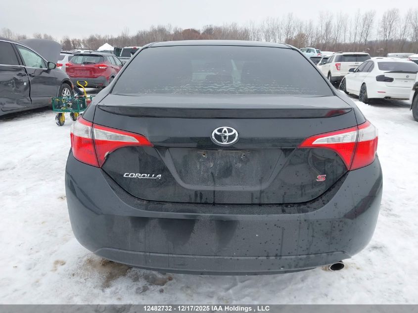 2015 Toyota Corolla S VIN: 2T1BURHE7FC465696 Lot: 12482732