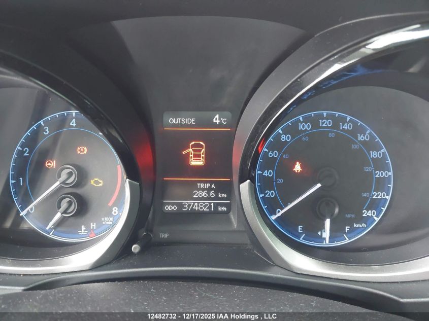 2015 Toyota Corolla S VIN: 2T1BURHE7FC465696 Lot: 12482732