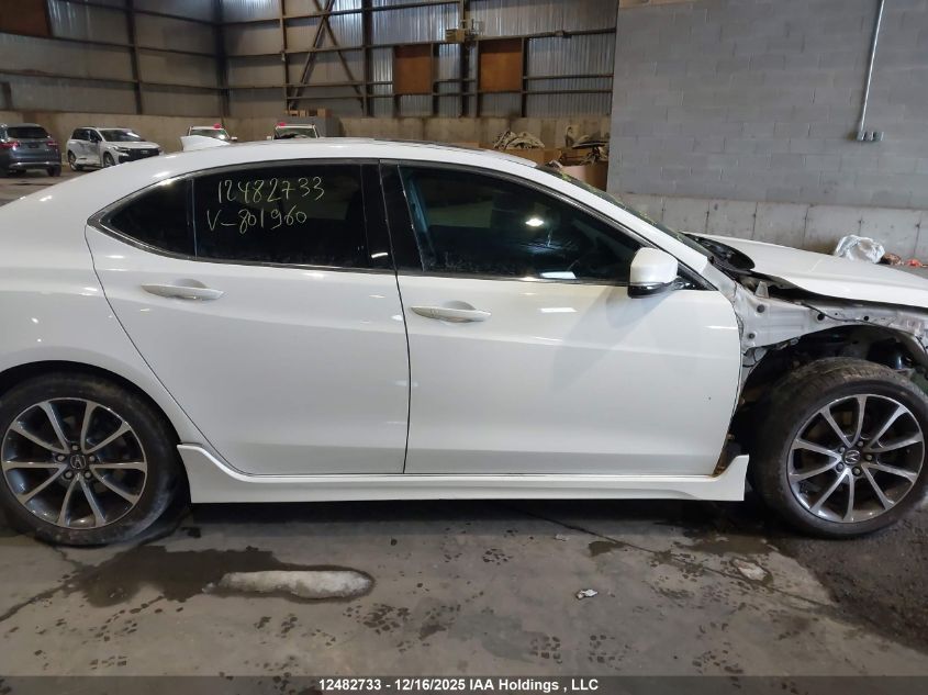 2016 Acura Tlx Tech VIN: 19UUB3F56GA801960 Lot: 12482733