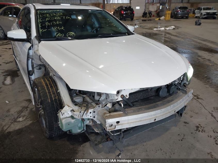 2016 Acura Tlx Tech VIN: 19UUB3F56GA801960 Lot: 12482733