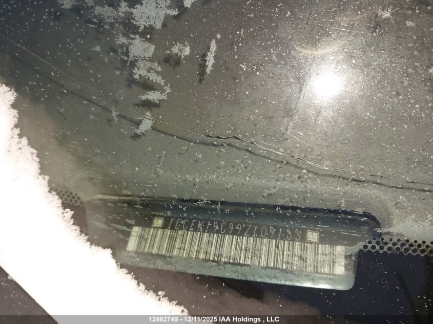 2009 Chevrolet Silverado K1500 VIN: 1GCEK19C99Z109133 Lot: 12482749