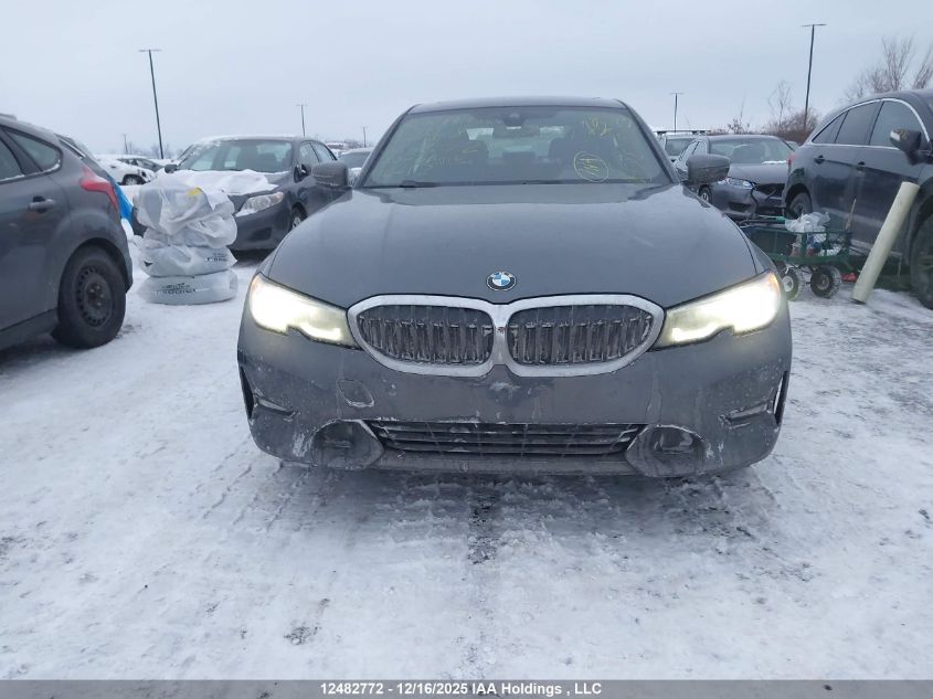 2020 BMW 330Xi VIN: 3MW5R7J05L8B37252 Lot: 12482772