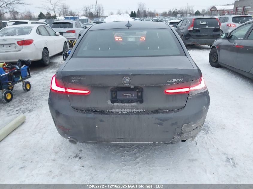 2020 BMW 330Xi VIN: 3MW5R7J05L8B37252 Lot: 12482772