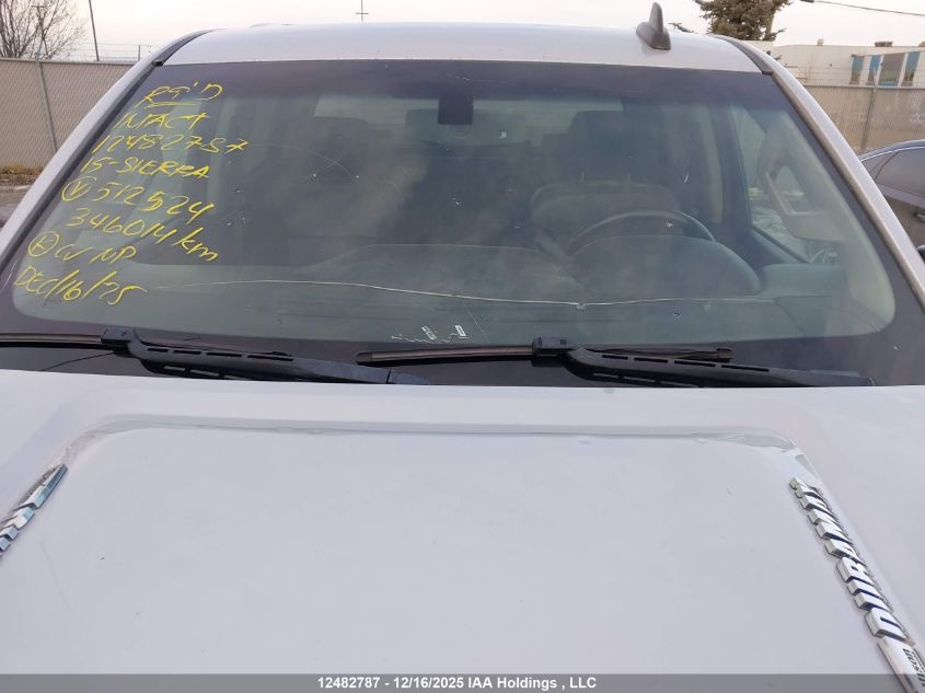 2015 GMC Sierra K2500 Slt VIN: 1GT12ZE87FF512524 Lot: 12482787