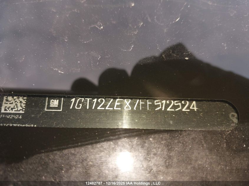 2015 GMC Sierra K2500 Slt VIN: 1GT12ZE87FF512524 Lot: 12482787