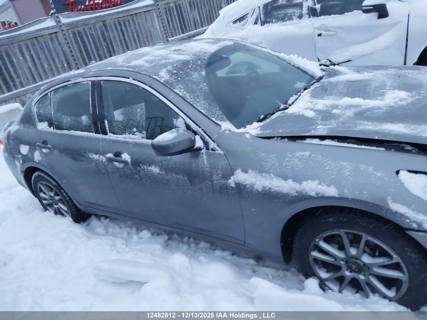 2012 Infiniti G25X VIN: JN1DV6ARXCM860166 Lot: 12482812