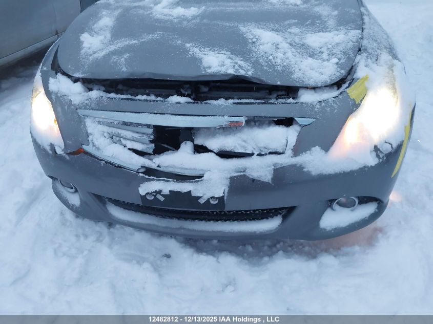 2012 Infiniti G25X VIN: JN1DV6ARXCM860166 Lot: 12482812