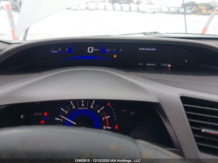 2012 Honda Civic Lx VIN: 2HGFB2F52CH009884 Lot: 12482815