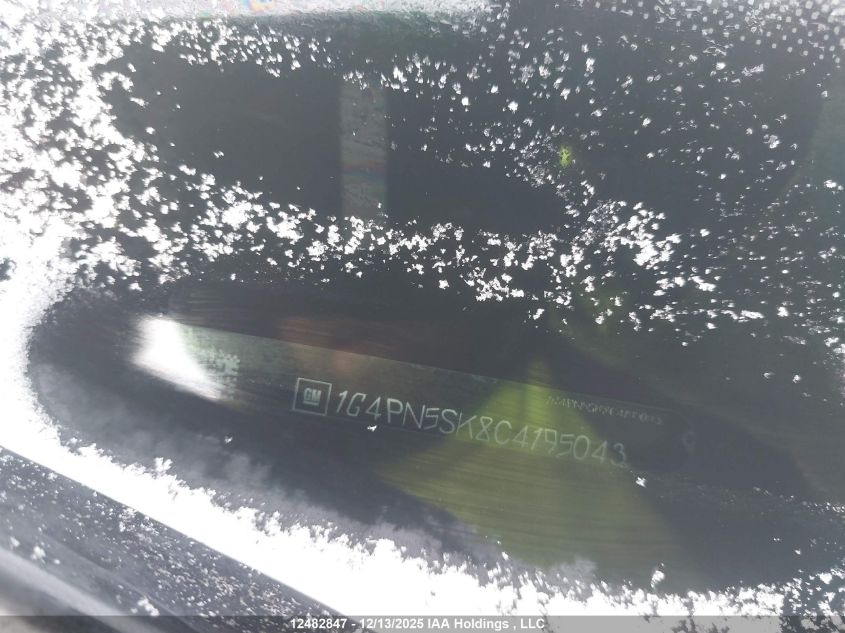 2012 Buick Verano VIN: 1G4PN5SK8C4195043 Lot: 12482847