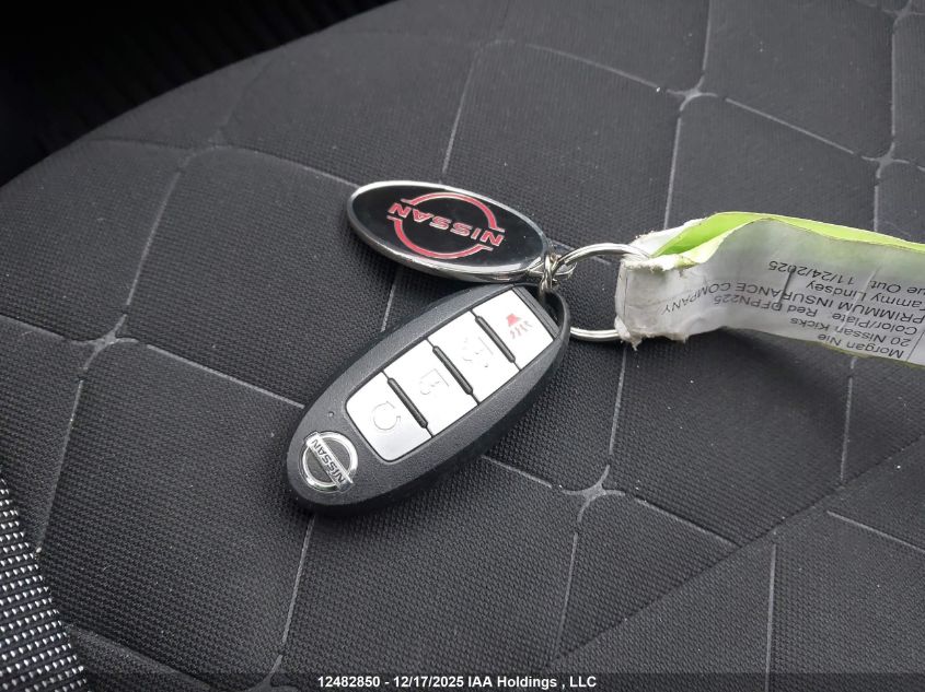 2020 Nissan Kicks Sv VIN: 3N1CP5CV2LL524662 Lot: 12482850