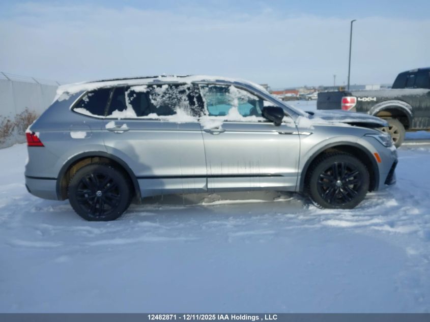 2022 Volkswagen Tiguan Se R-Line Black VIN: 3VV8B7AX5NM054241 Lot: 12482871