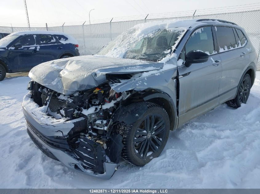 2022 Volkswagen Tiguan Se R-Line Black VIN: 3VV8B7AX5NM054241 Lot: 12482871